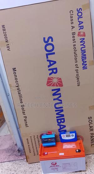 200watts Solar Panel +150amp Solar Battery - thumbnail 2