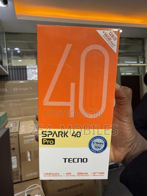 New Tecno Spark 40 Pro 128 GB Black
