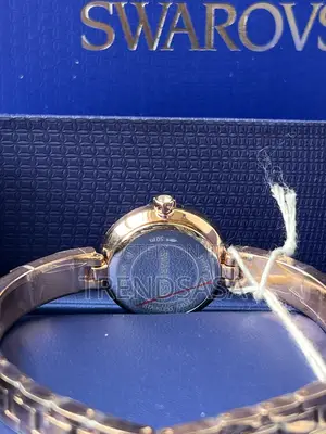 Swarovski Crystals Rose Gold Ladies Matrix Bangle Watch