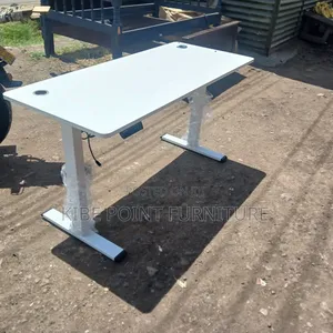 White Adjustable Office Desk Available