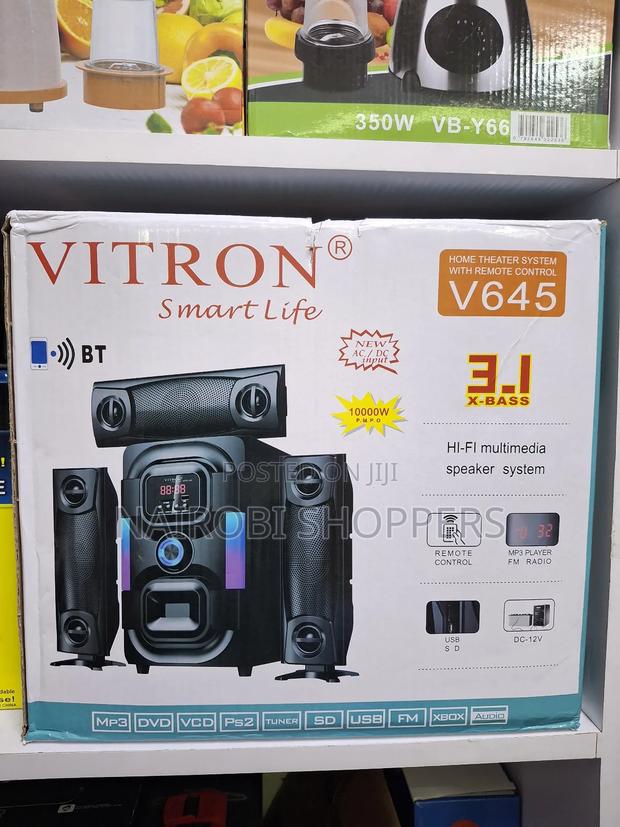 Vitron Woofer V645 With 3 Speakers