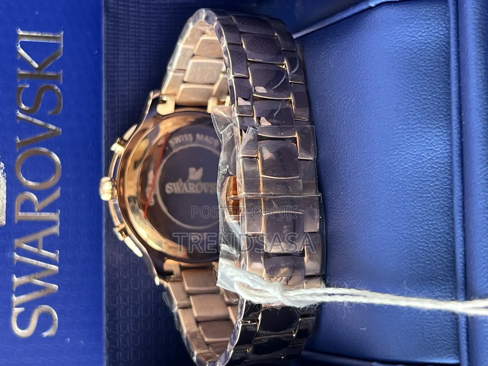 Swarovski Octea Lux Sport Rose Gold Brown and Pink Dial Women Watch