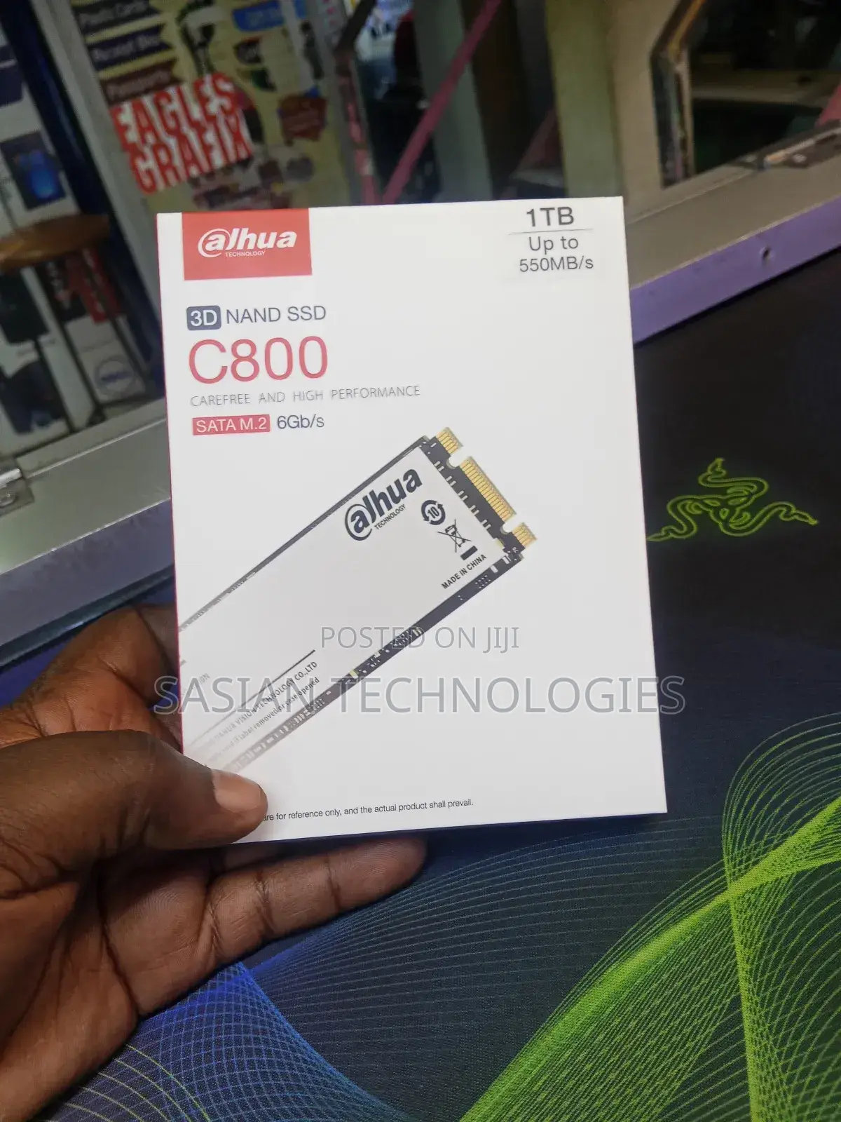 Dahua Nvme SSD 1tb Double Notch Available
