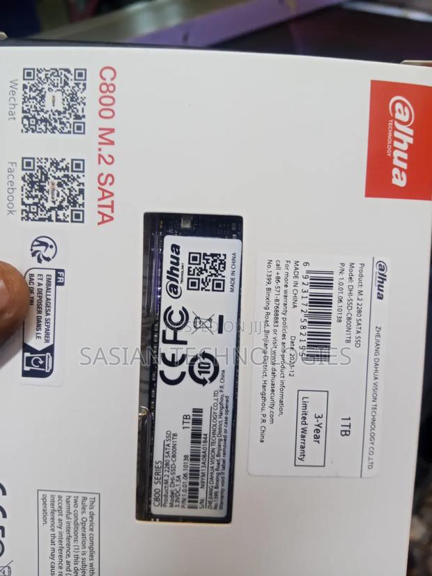 Dahua Nvme SSD 1tb Double Notch Available - thumbnail 2