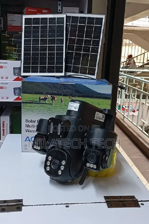 4g Triple Camera Solar Powered Surveillance