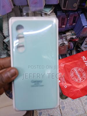 Byvu Samsung Galaxy A35 Liquid Silicone Case With Cloth Lining -Mint - thumbnail 2