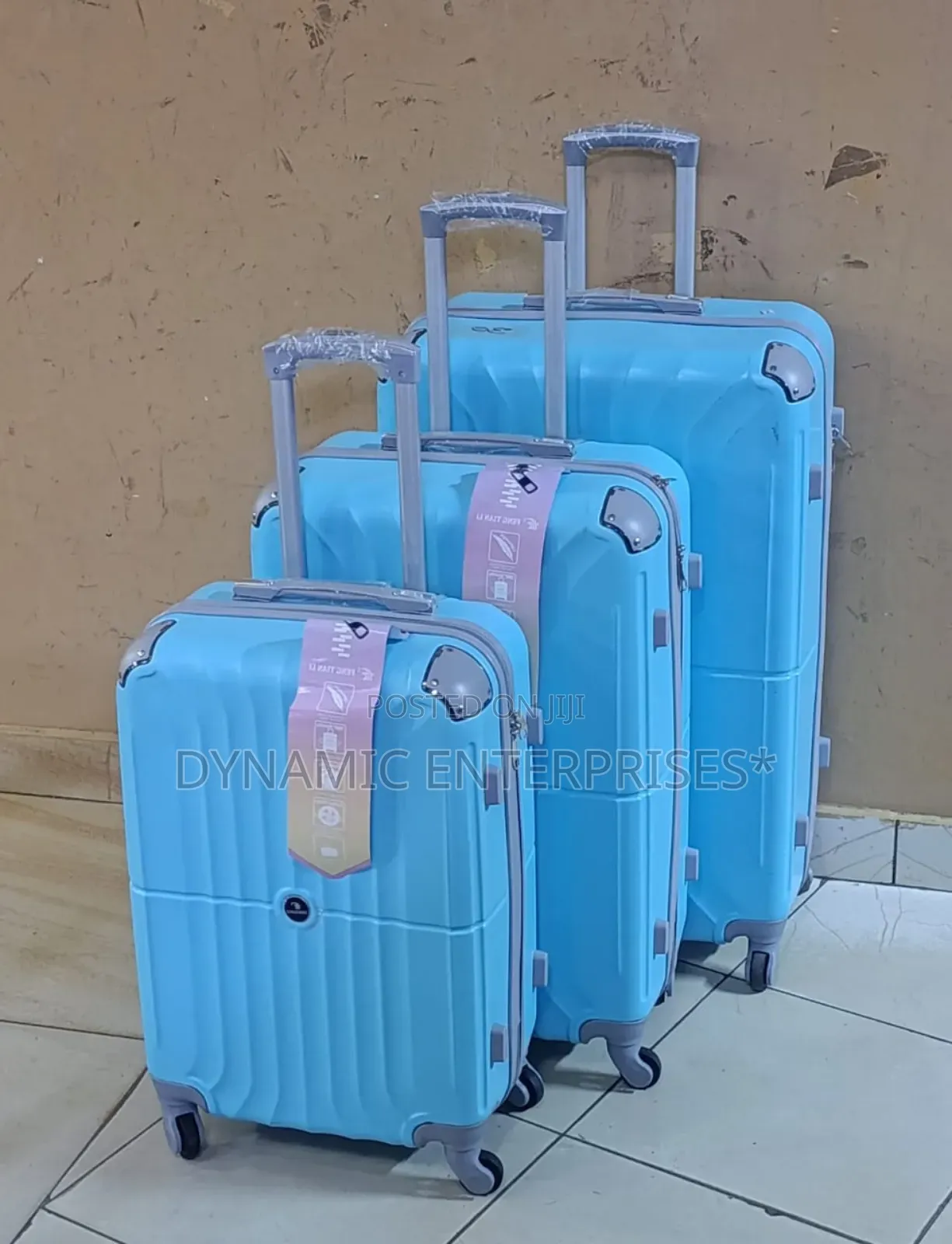3 in 1 Luxurious Fibre Suitcases