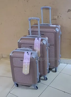 3 in 1 Luxurious Fibre Suitcases