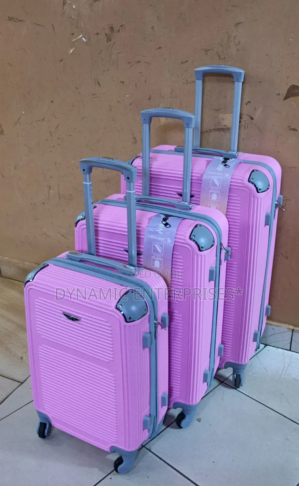 3 in 1 Luxurious Fibre Suitcases