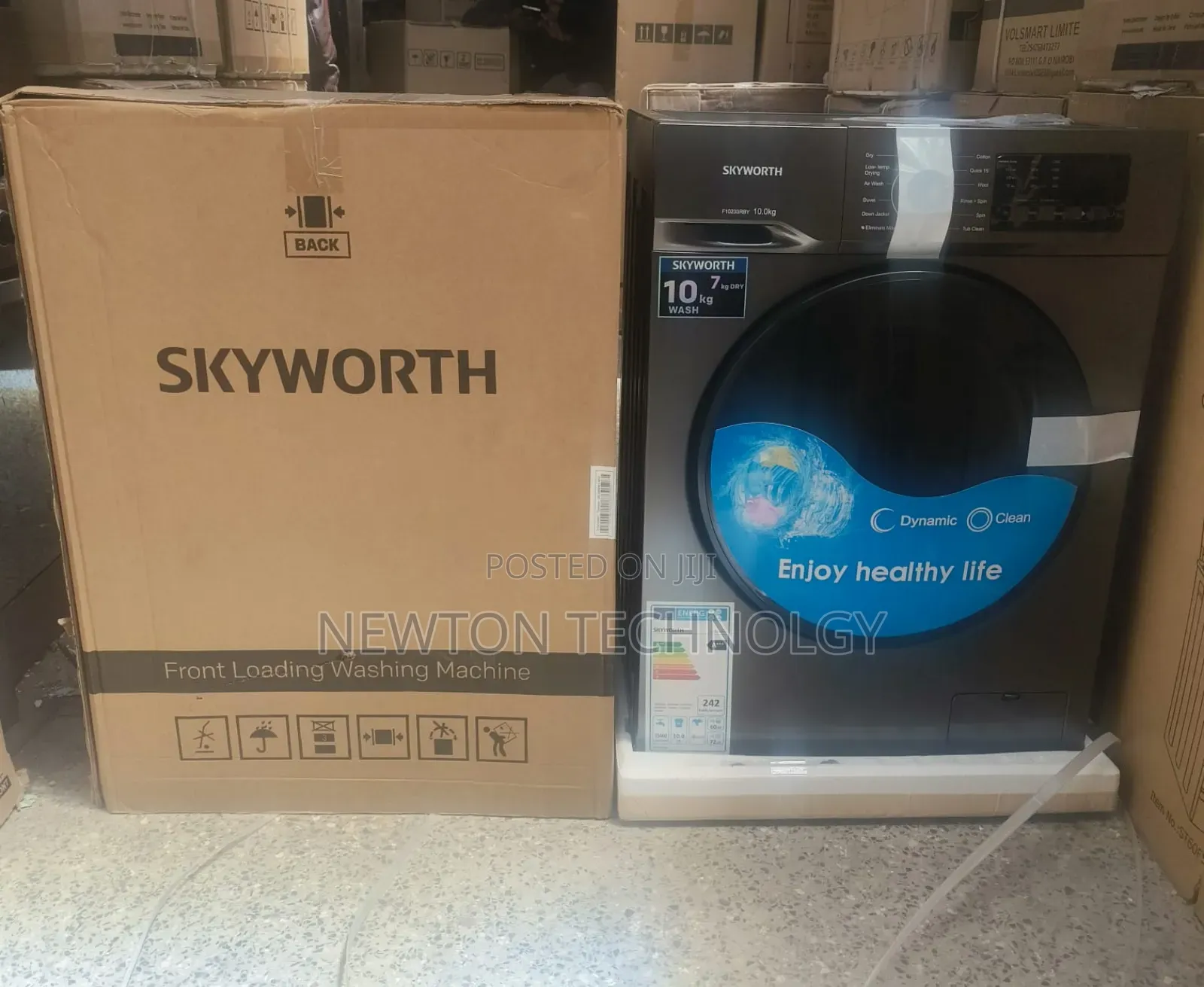 Skyworth Washing Machines Front Load 12kg Wash and Dry