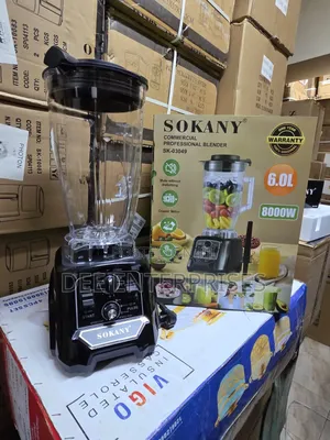 6l Sokany Commercial Blender
