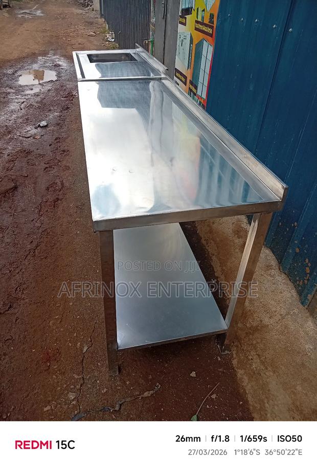 Stainless Steel Table - main view