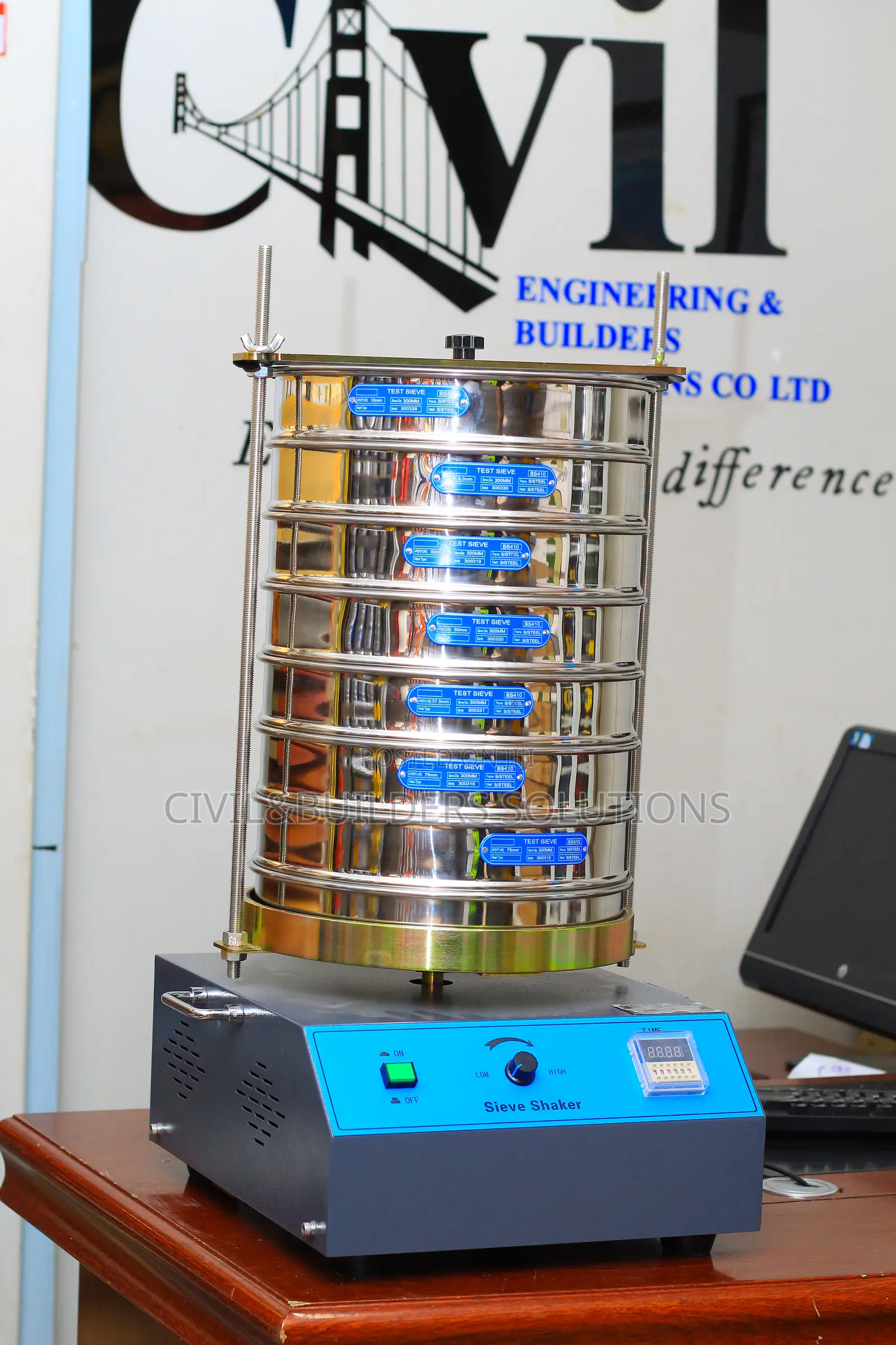 Particle Size Analyzer (Sieve Shaker Type)