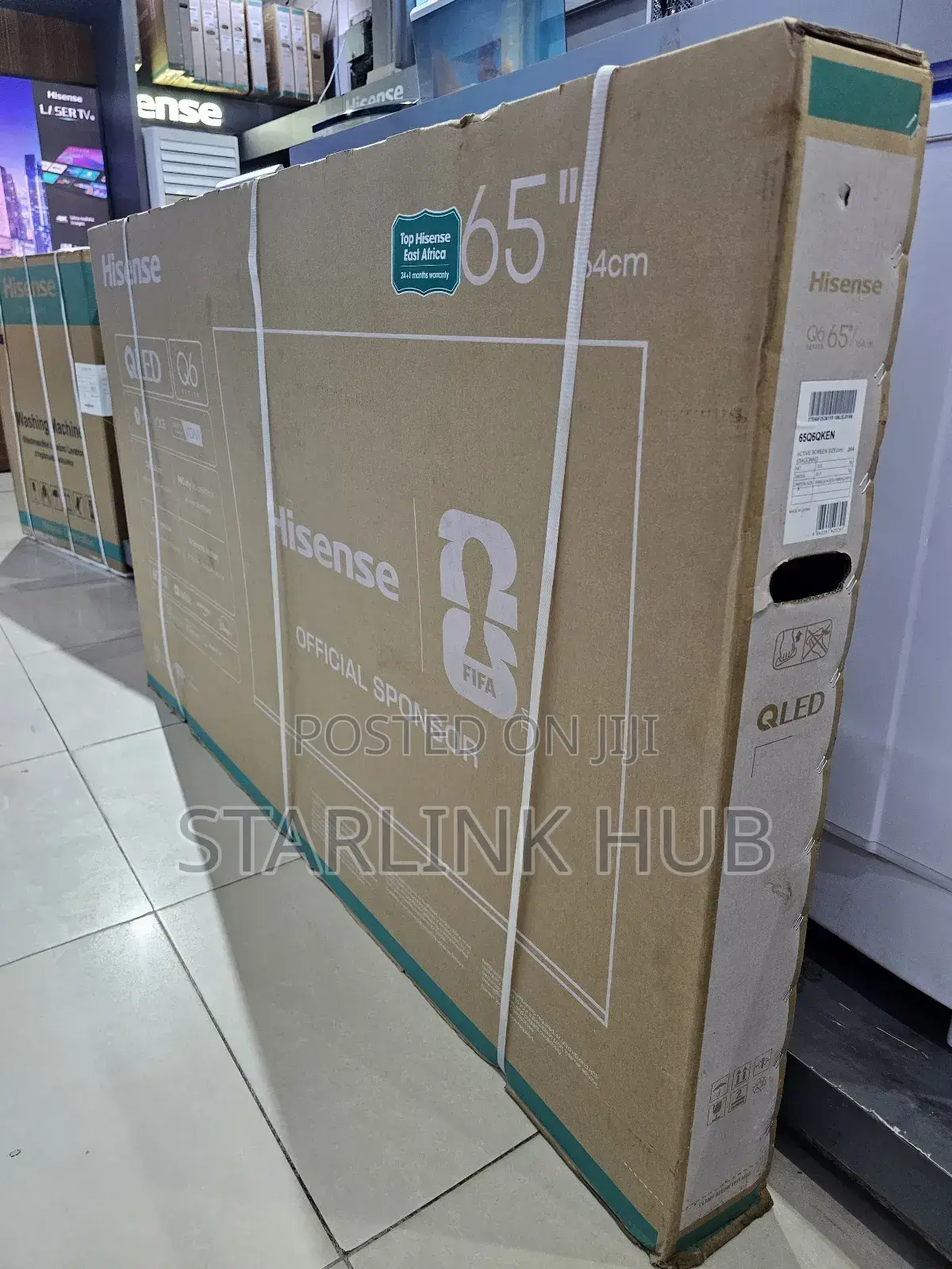 Hisense 65q6qken 65′′ Qled Vidaa Smart Tv