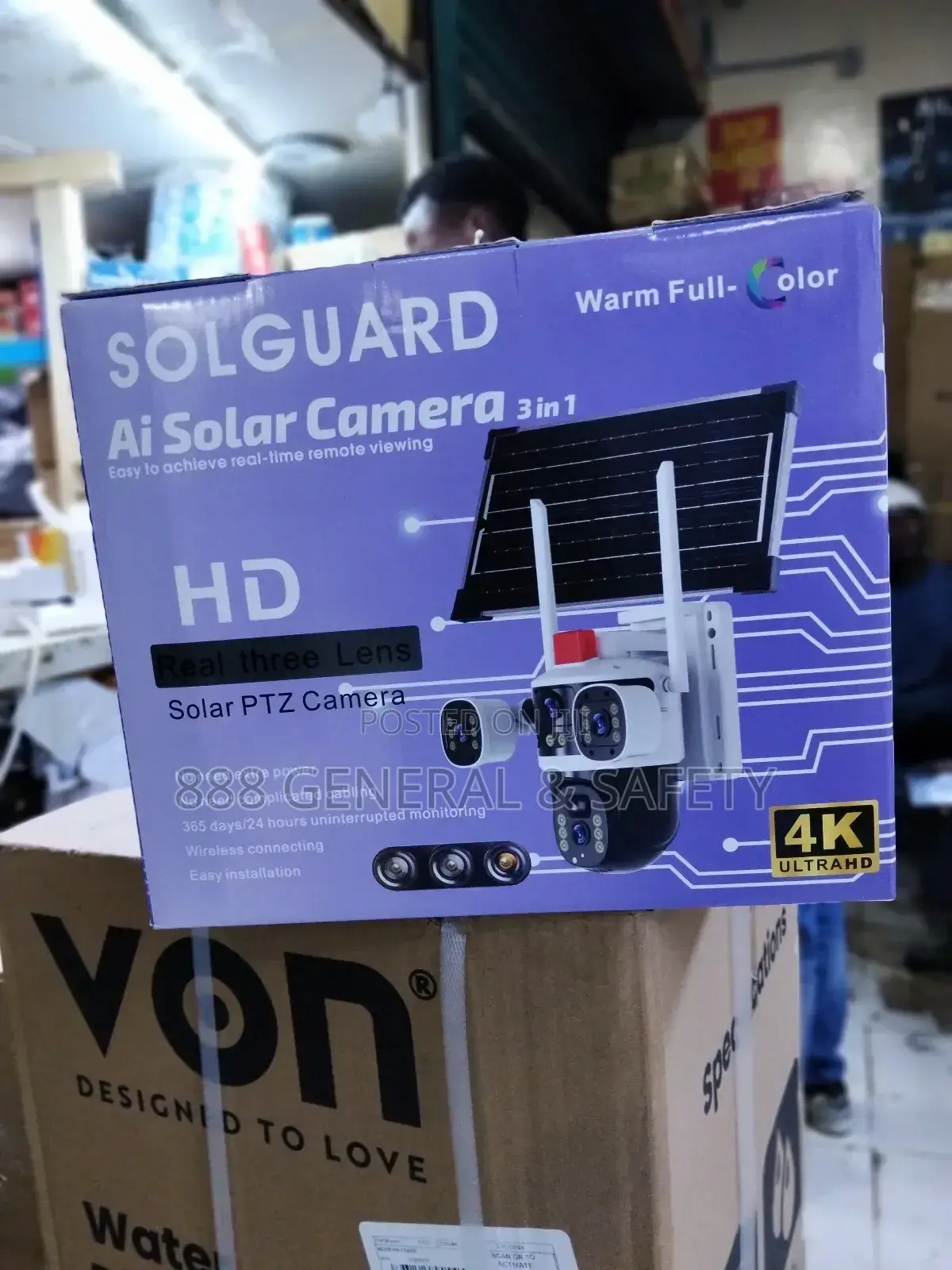 Solar Camera Powered by Ai
