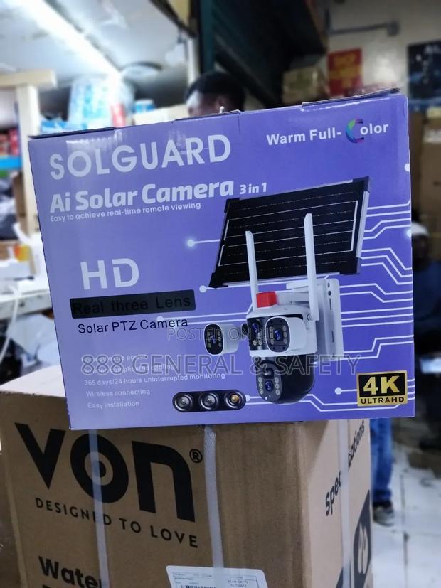 Solar Camera Powered by Ai