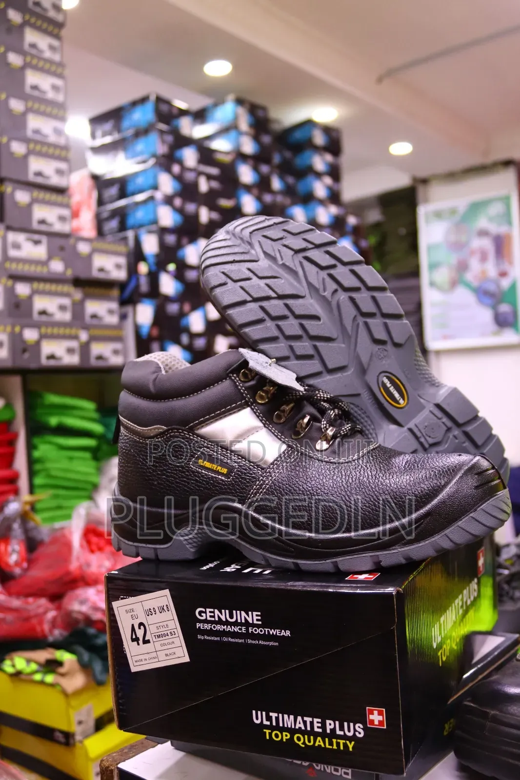 Ultimate Plus Leather Safety Boots