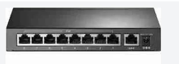Tp-Link 9-Port 10/100mbps Desktop Switch With 8-Port Poe+ - Tl-Sf1009p