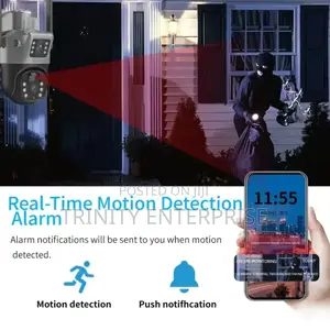 Four Lens 4g PTZ Smart Ai Solar Camera* Solar Powered.