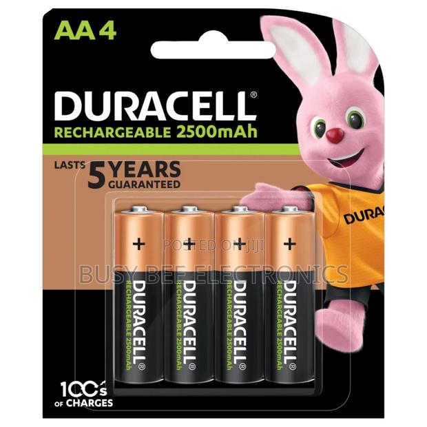 Duracell Aa Rechargeable Battery 2500mah 4 Pack - main view