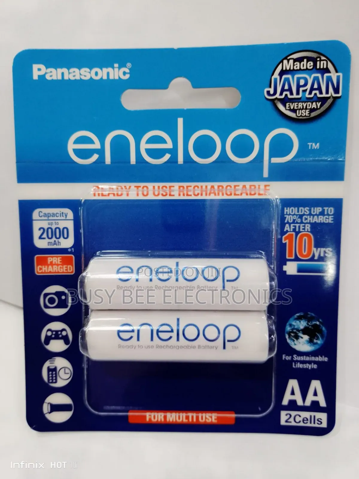 Eneloop Panasonic Rechargeable 2000mah