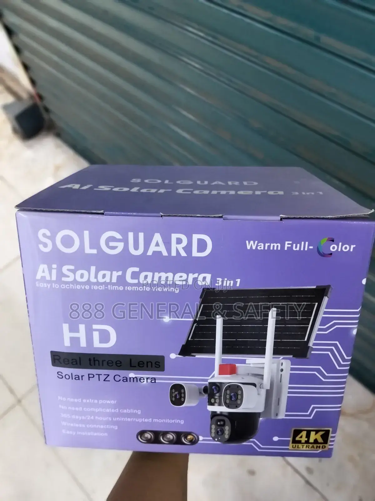 Solar Camera Powered by Ai