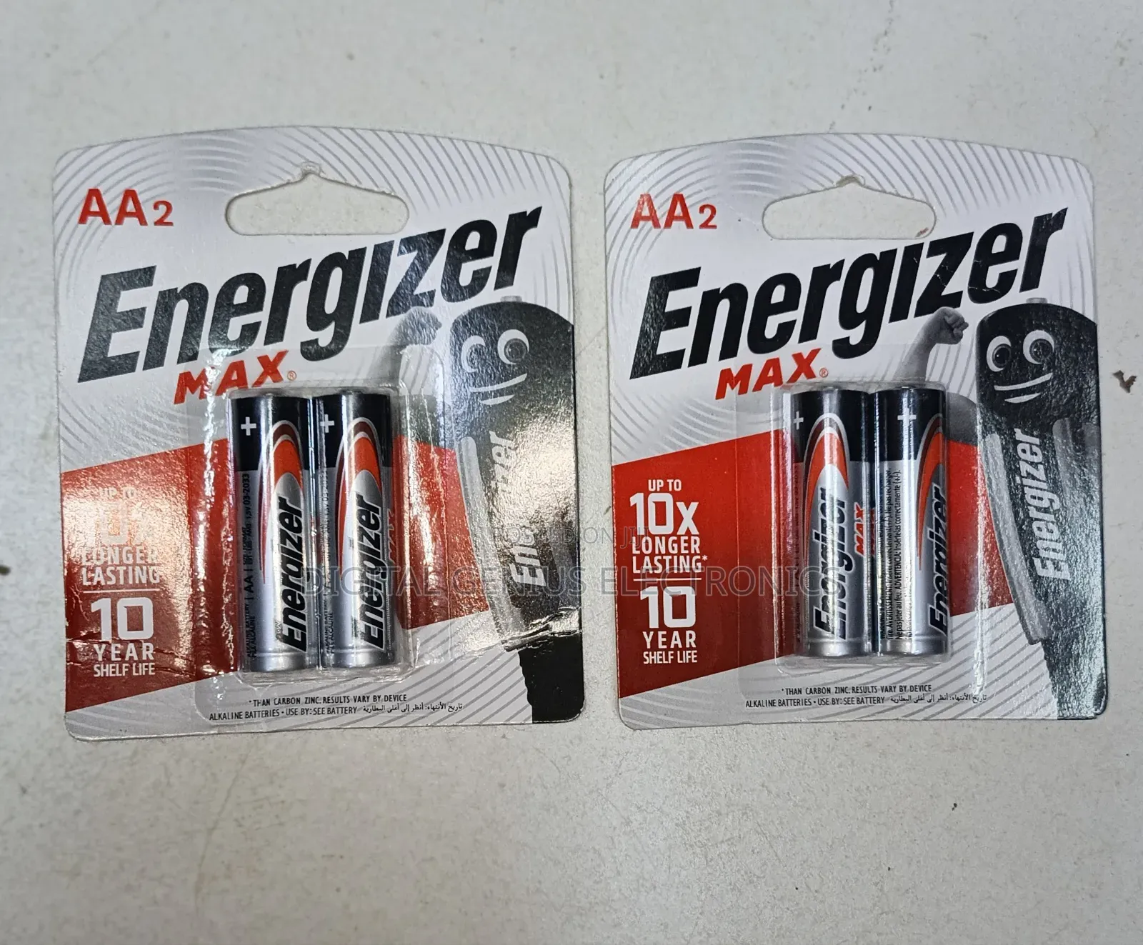 Energizer (Max a A) Alkaline Batteries.
