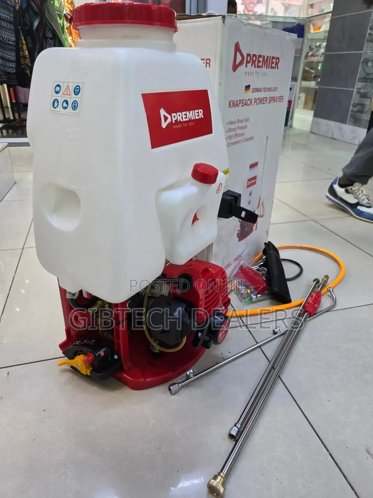 Premier 25l 2 Stroke Knapsack Engine Available