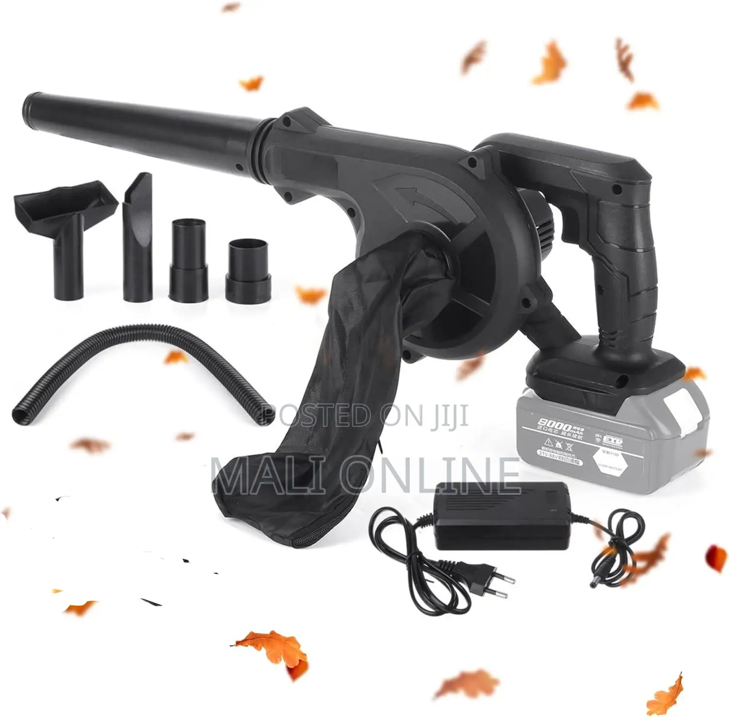 Cordless Leaf Blower Vacuum Cleaner Lithium Battery Electric Sweeper