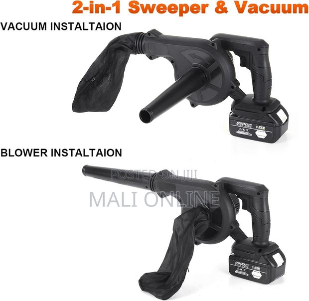 Cordless Leaf Blower Vacuum Cleaner Lithium Battery Electric Sweeper - thumbnail 3