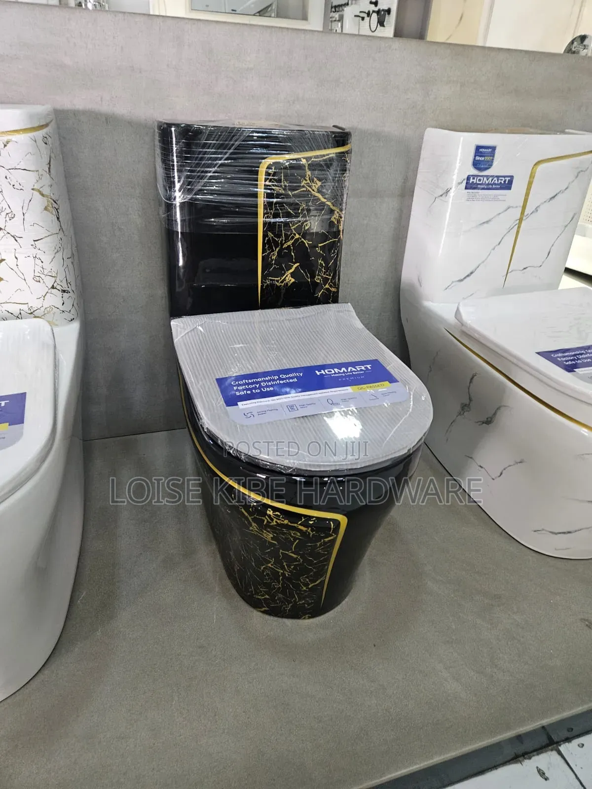 Sh 285bcg Black Gold Toilet Available
