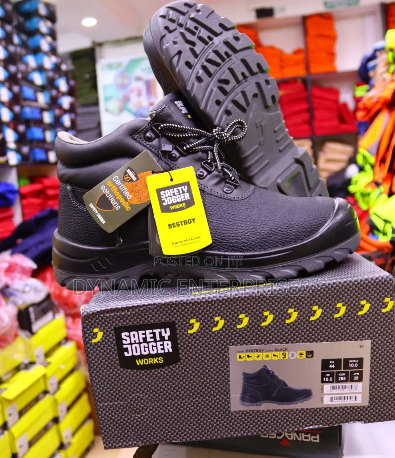 Joggers Leather Safety Boots