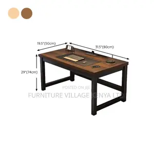 Office Table ; 1.2 Meter Office Table With Metal Base