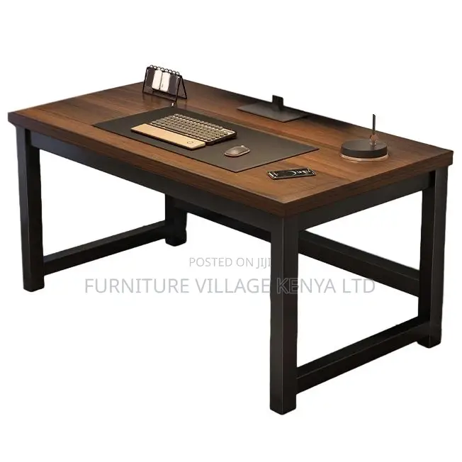 Office Table ; 1.2 Meter Office Table With Metal Base