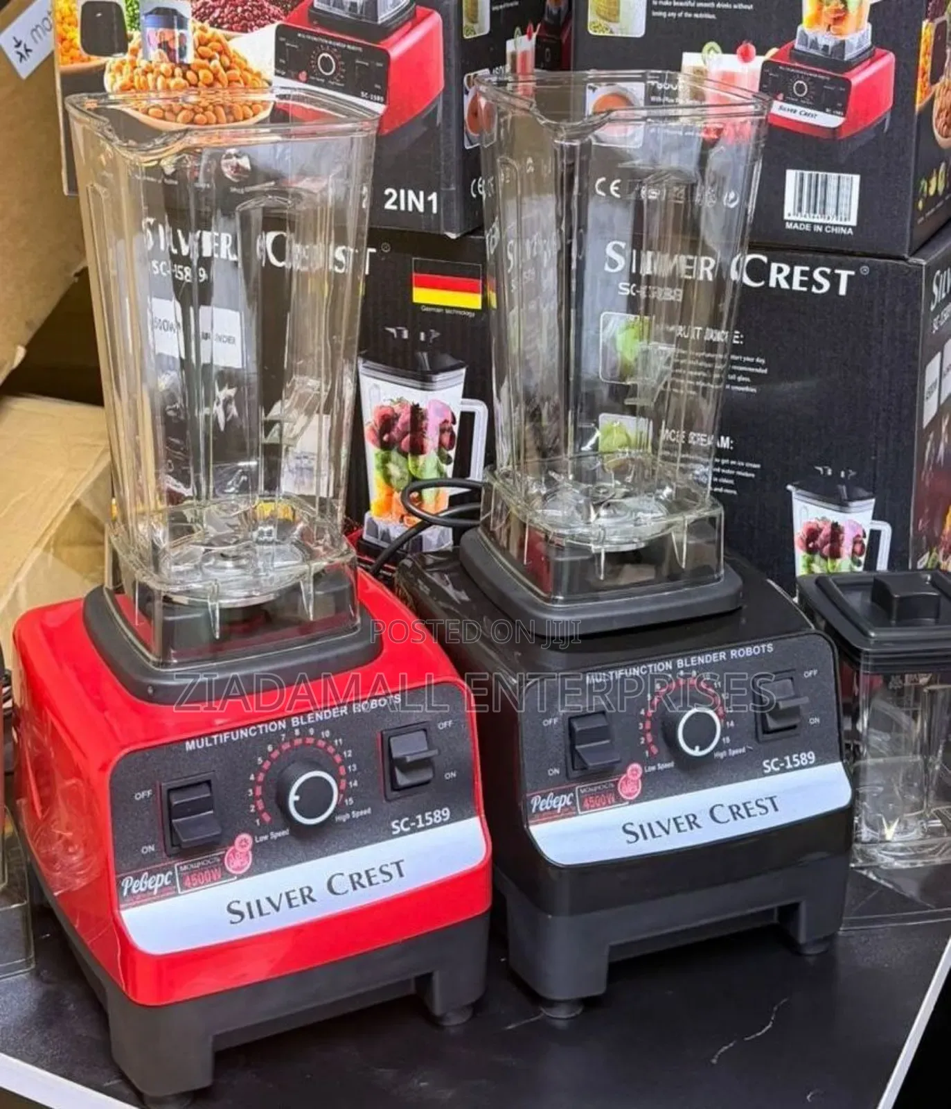 Silver Crest Blender Silver Crest 4500w Industrial Blender
