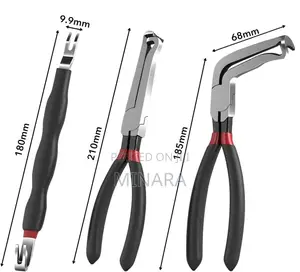 3 Pcs, Auto Electric Disconnect Pliers for Connectors Sensors