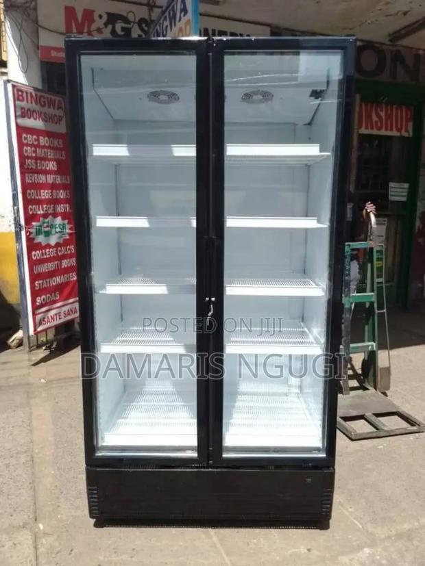 Twin Door Display Fridge - main view
