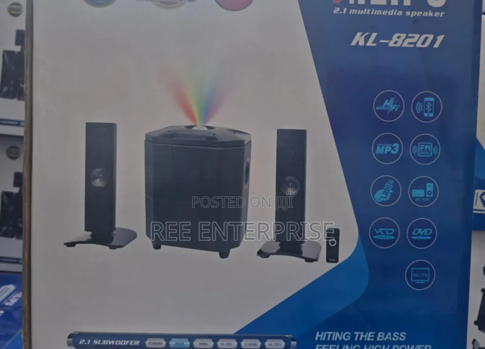 2.1ch Ailipu Mtungi Multimedia Speaker System