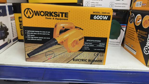 Worksite Electric Leaf Blower - main view