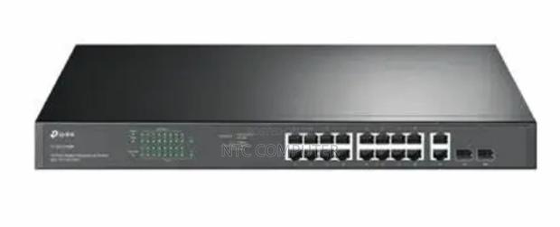 Tp-Link 18-Port Gigabit Easy Smart Switch 16-Port Poe+ - Tl-Sg1218mpe