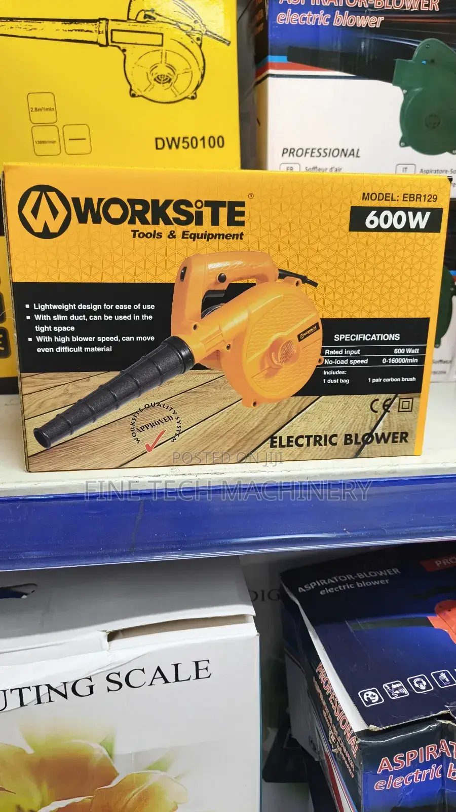 Worksite Electric Leaf Blower