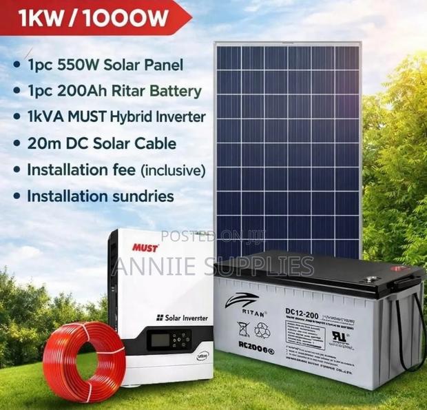 1000w /1kva Hybrid System