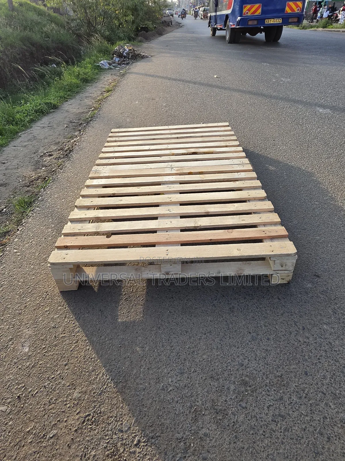 4×6 Wooden Simple Pallet Bed Base-Strong Support Pallet Bed. 05