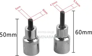 2 Pc, Suspension Strut Spreader Socket, 1/2" Dr Shock Absorber Tool
