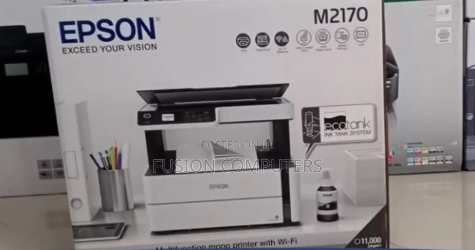 Epson Eco Tank M2170 Mono Printer – C11ch43403