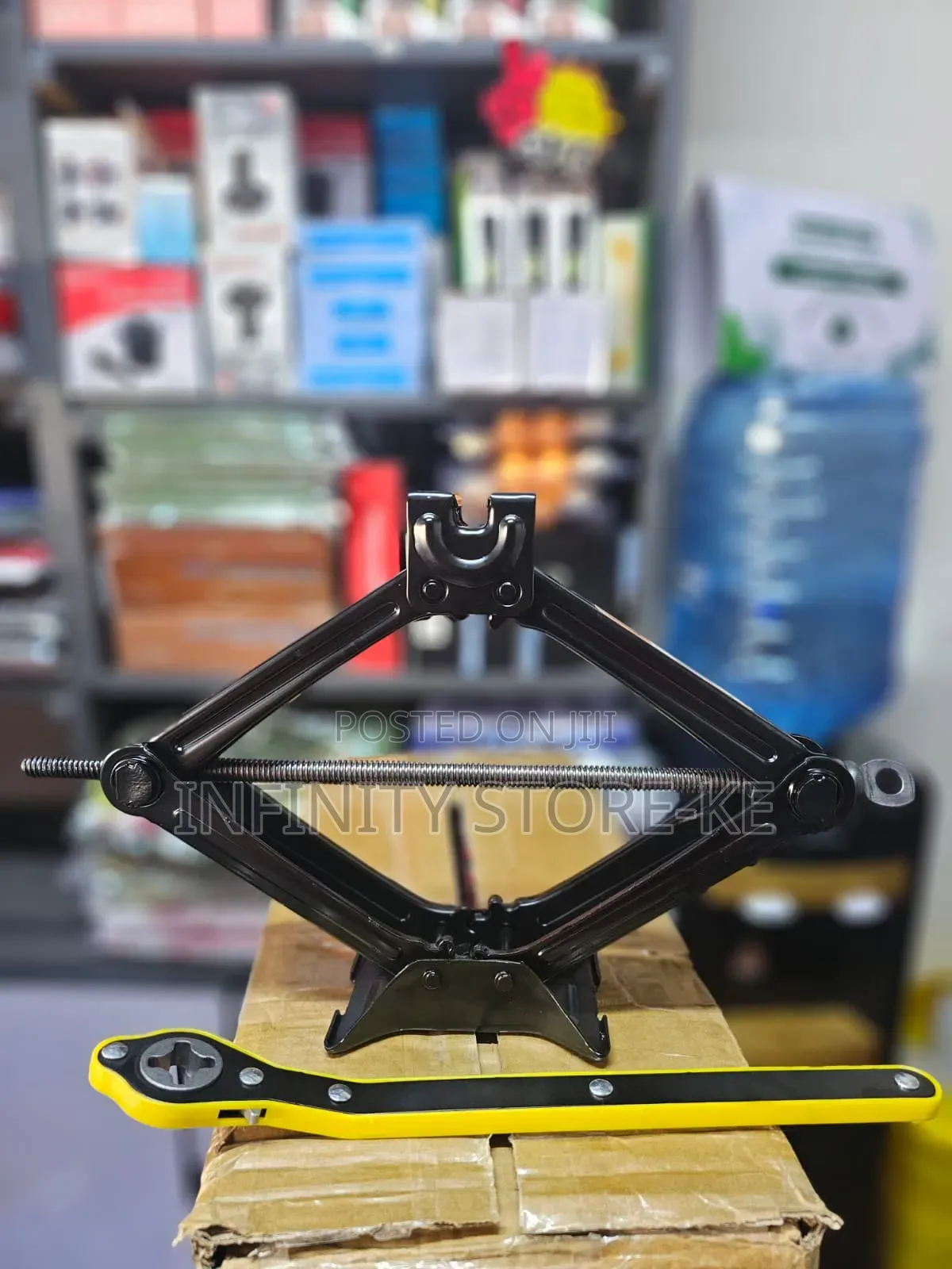 2 Tonnes Car Scissor Jack With Wrench*Scissor Jack With Wrench