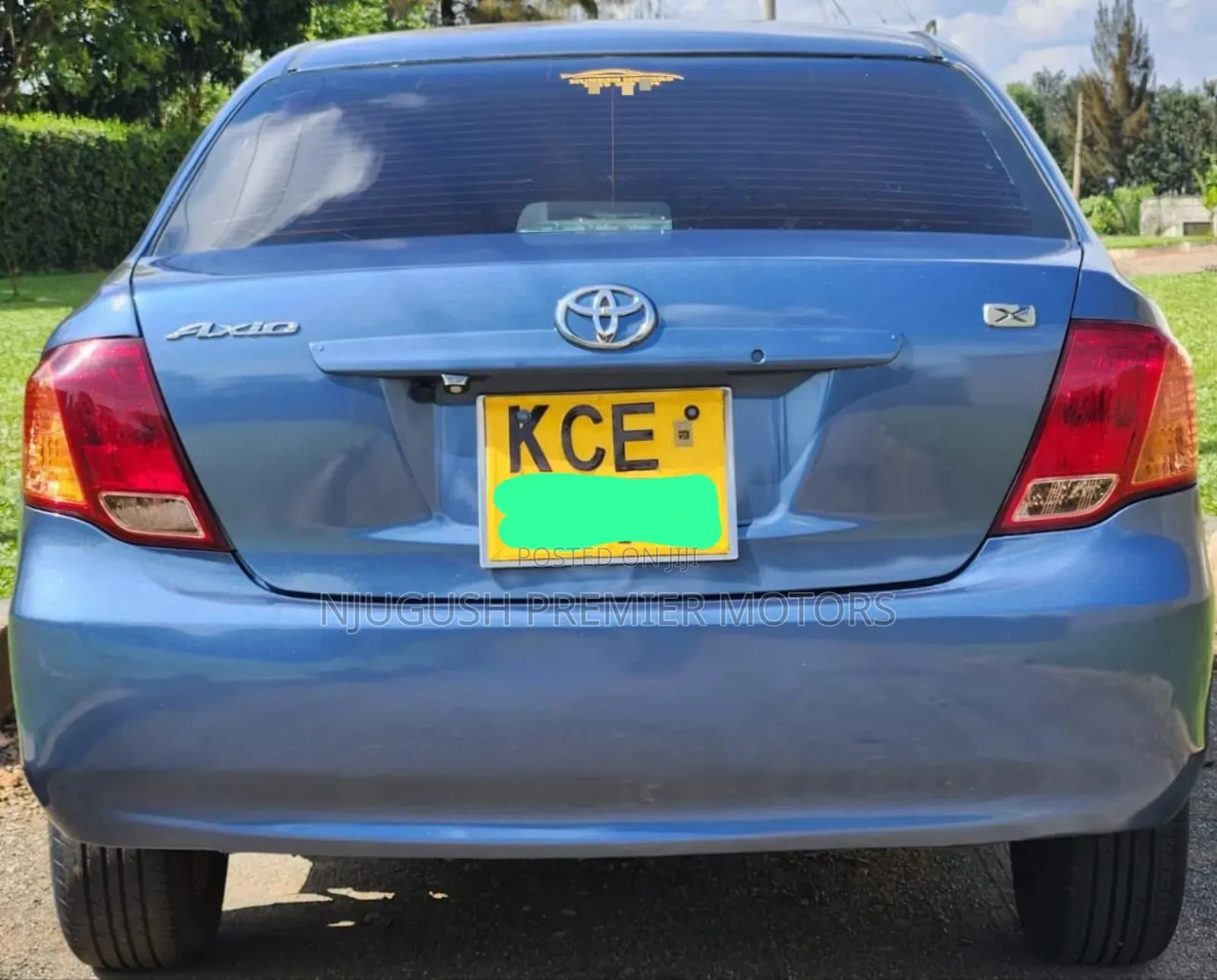 Toyota Axio 2008 Blue