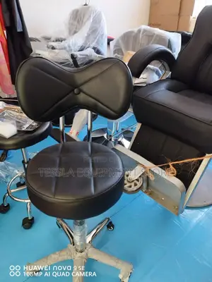 Manicure Pedicures Stool With Backrest