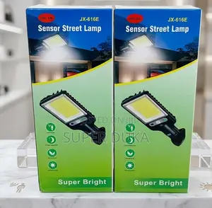 Jx-616e Solar Street Lamp -Bright Motion Sensor Outdoor Security Light