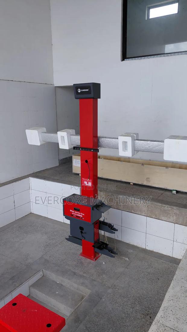 3d System Wheel Alignment Machine With Pit Rack With Legs.